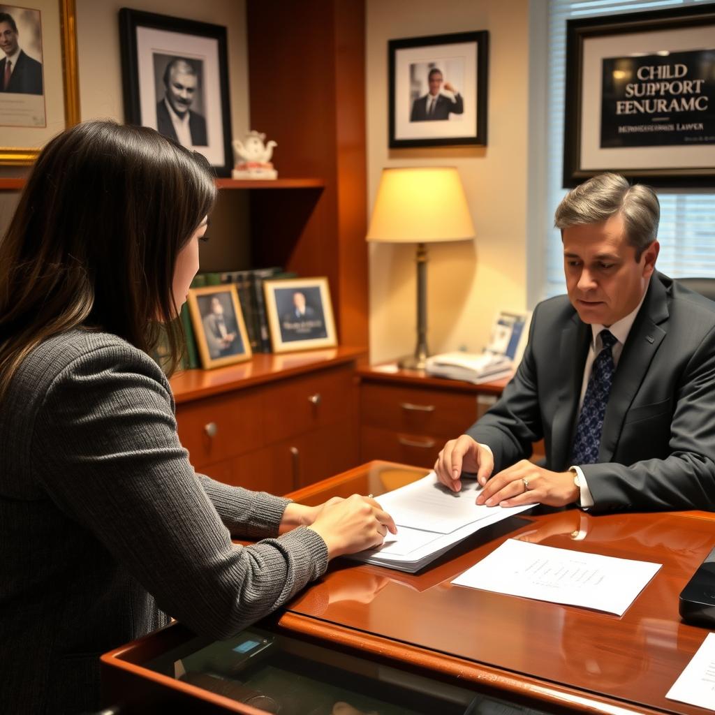Child Support Enforcement Lawyer Henrico County