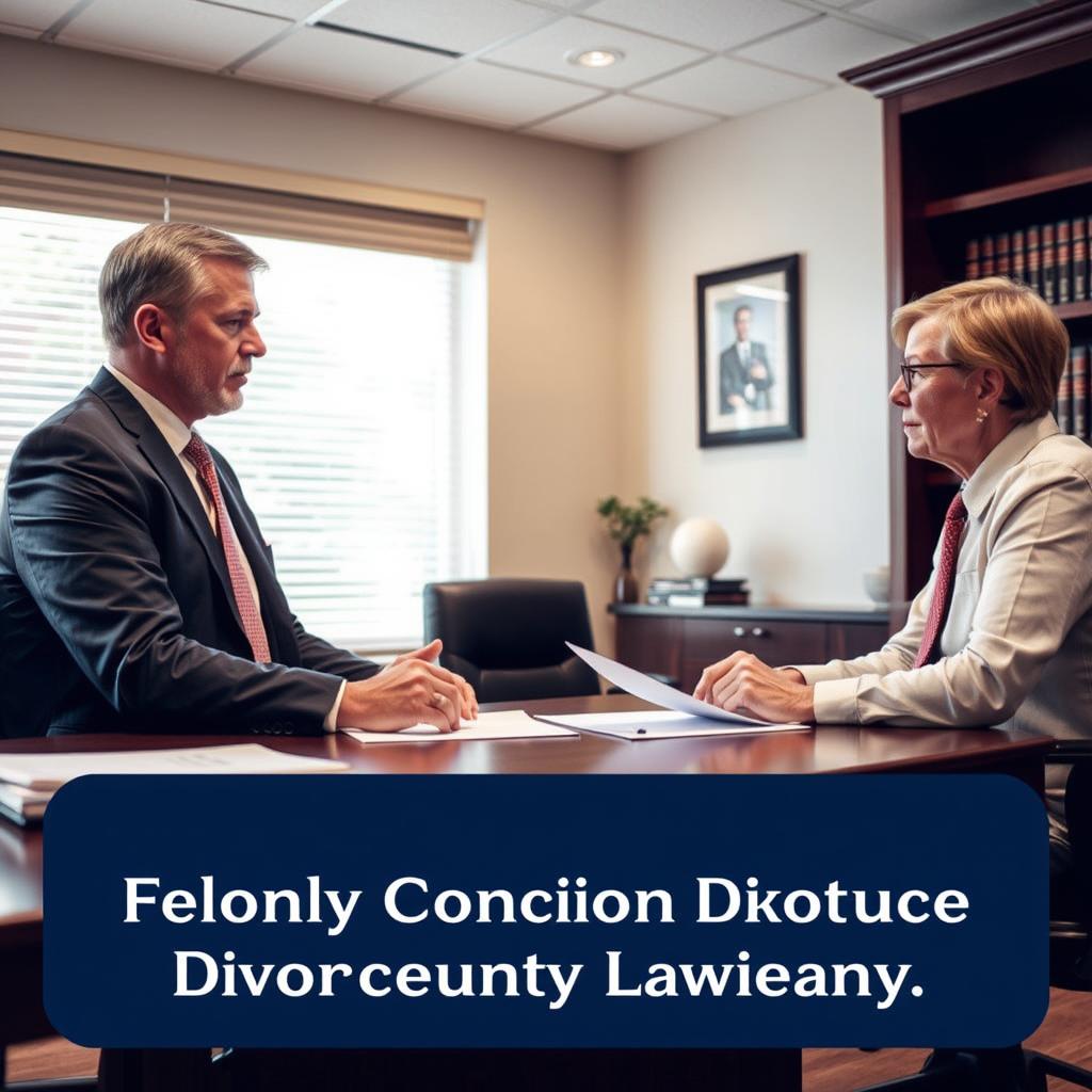 Felony Conviction Divorce Lawyer Fairfax County