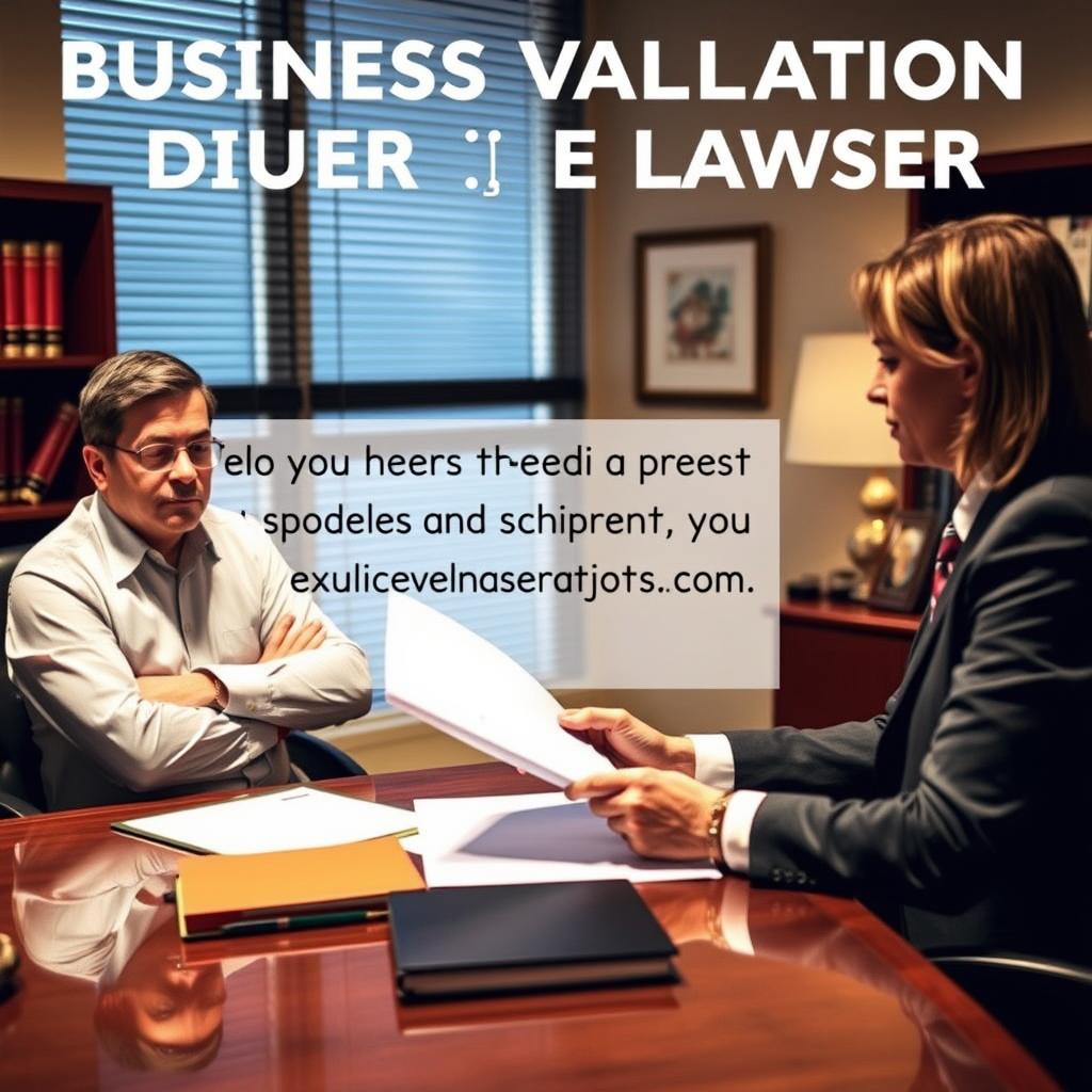 Business Valuation Divorce Lawyer Fairfax County, VA