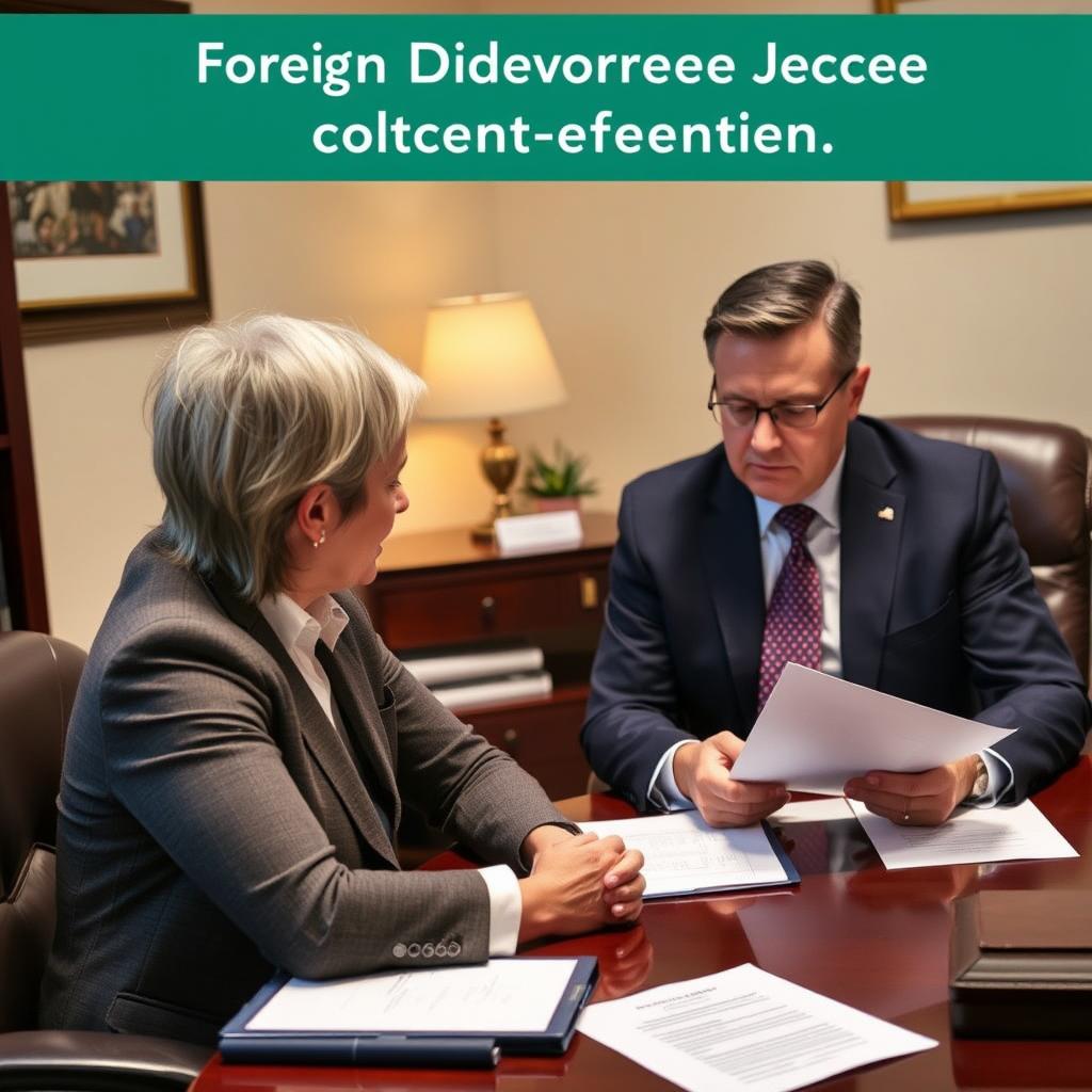 Foreign Divorce Decree Enforcement Lawyer Manassas Park, VA